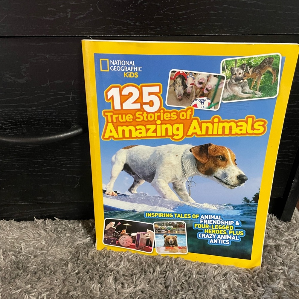 National Geographic Kids 125 True Stories Of Amazing Animals Big Book